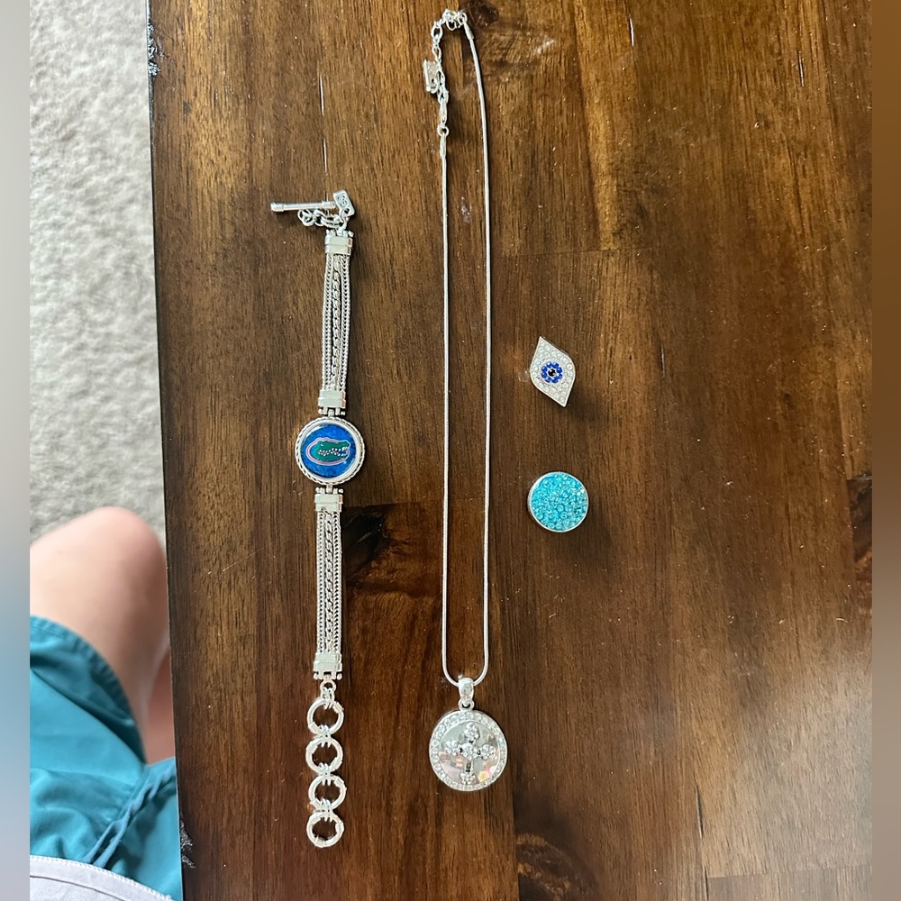 Ginger snap necklace and bracelet